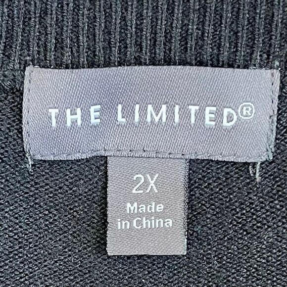 The Limited Sequin Button Down Cardigan Sweater 2X - Picture 8 of 9